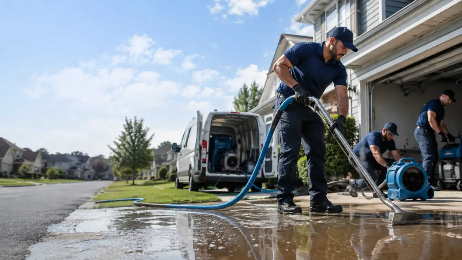 Basement Water Removal in Webbville, KY